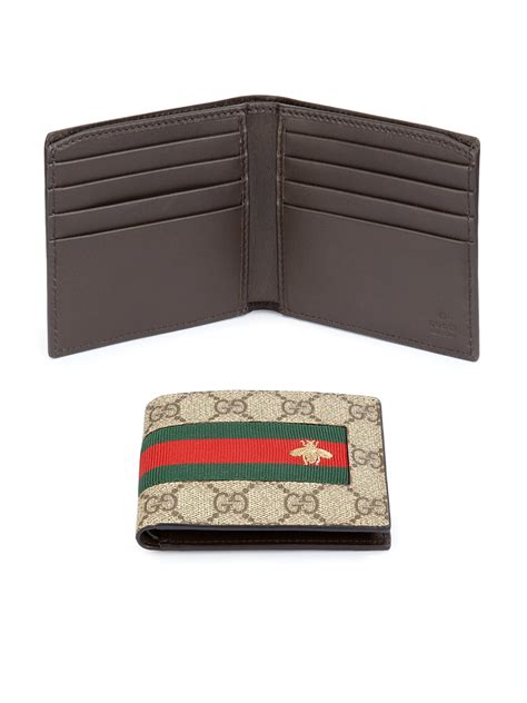 replica gucci wallet mens|gucci dollar bifold men's wallet.